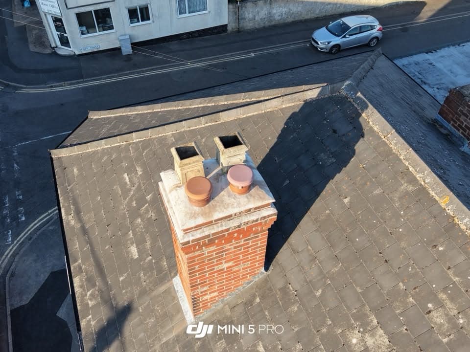 Drone roof survey