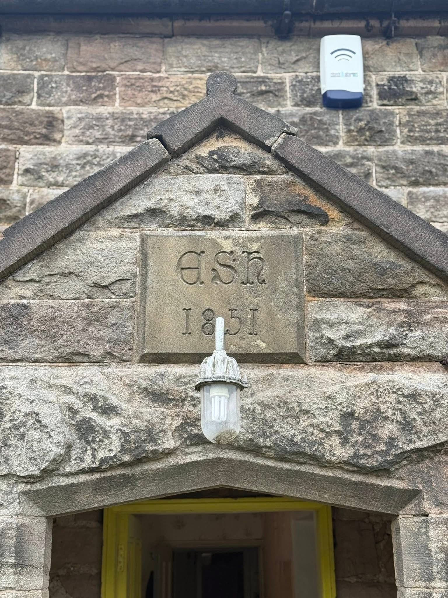 Roof repairs to an 1851 farmhouse
