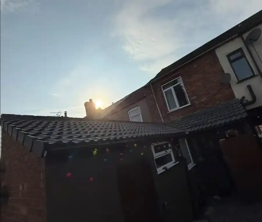Full re-roof and structural roof repairs, after